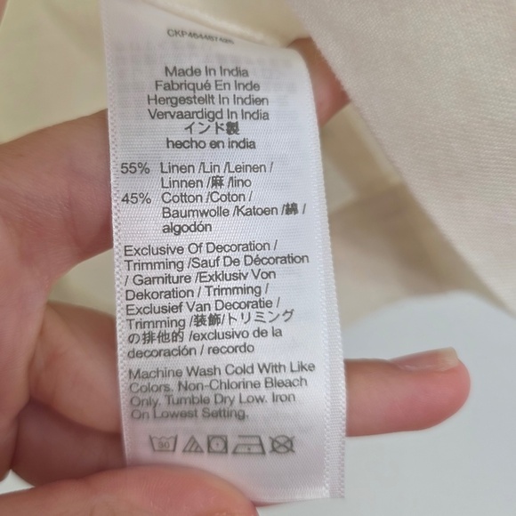 Madewell Linen-Cotton Puff-Sleeve Mini Dress - Picture 13 of 13